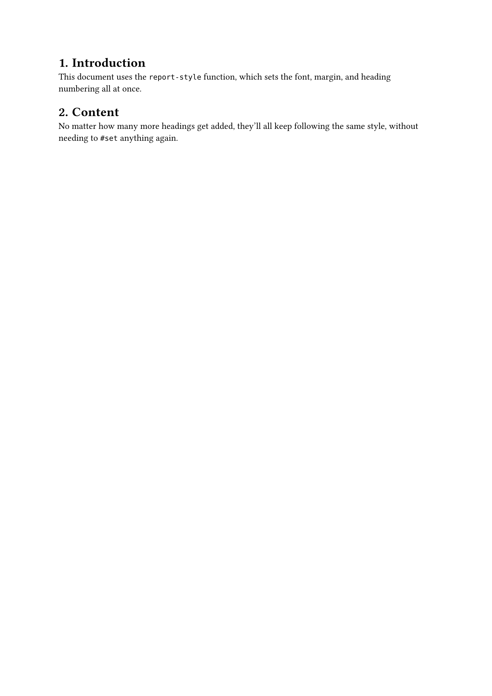Packaging into a reusable function example output