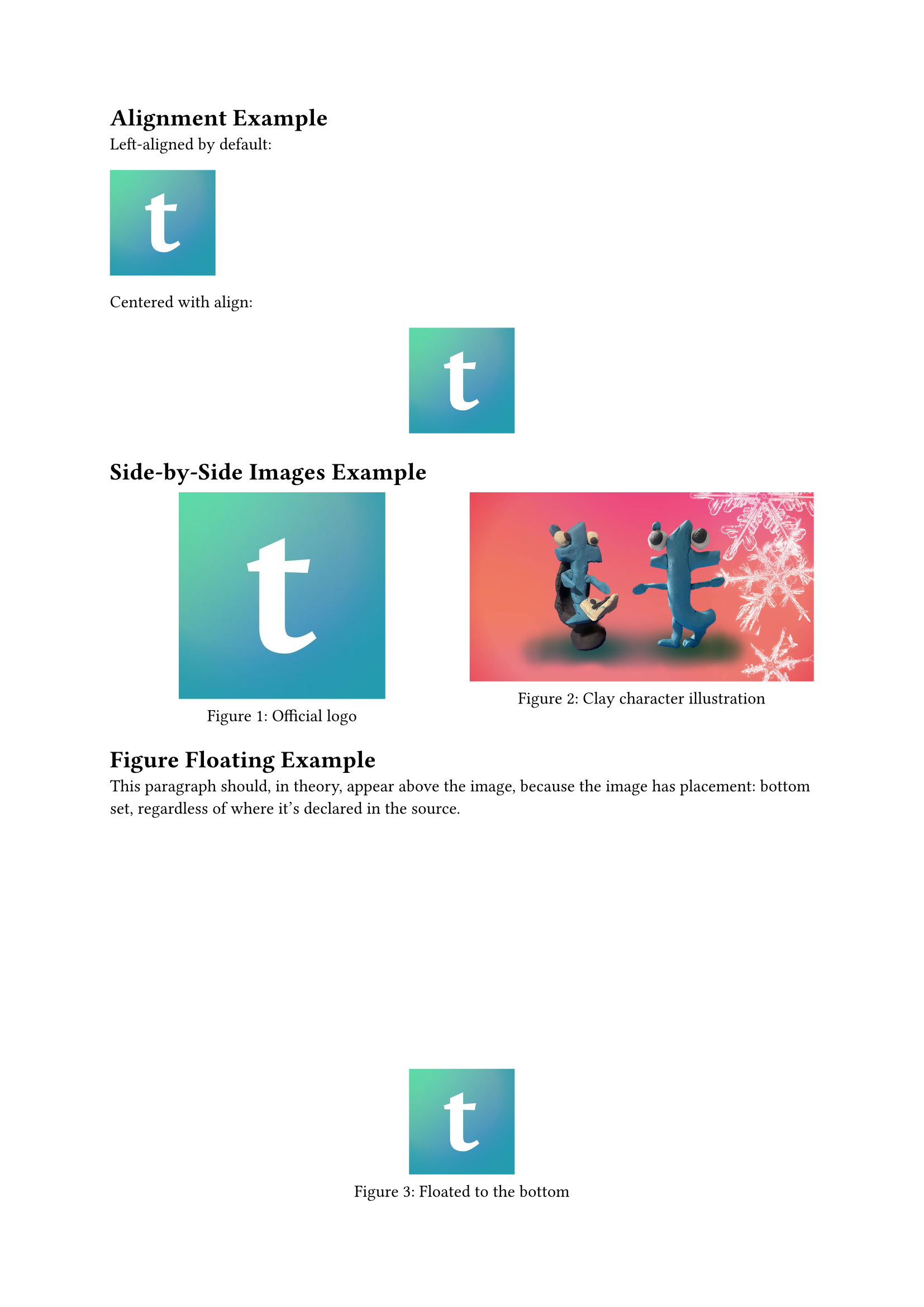 Layout control example